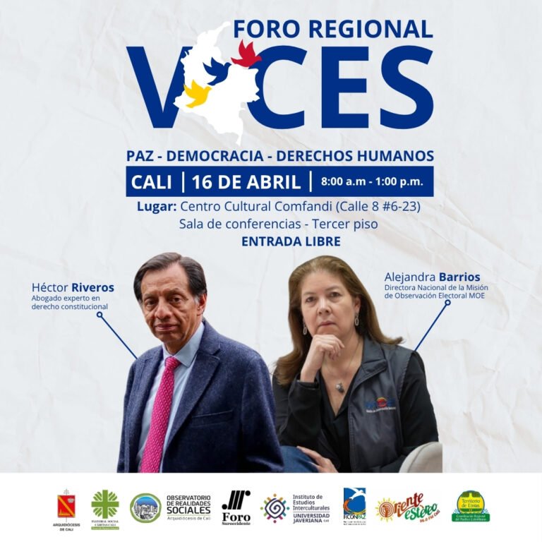 Foro en Cali sobre democracia